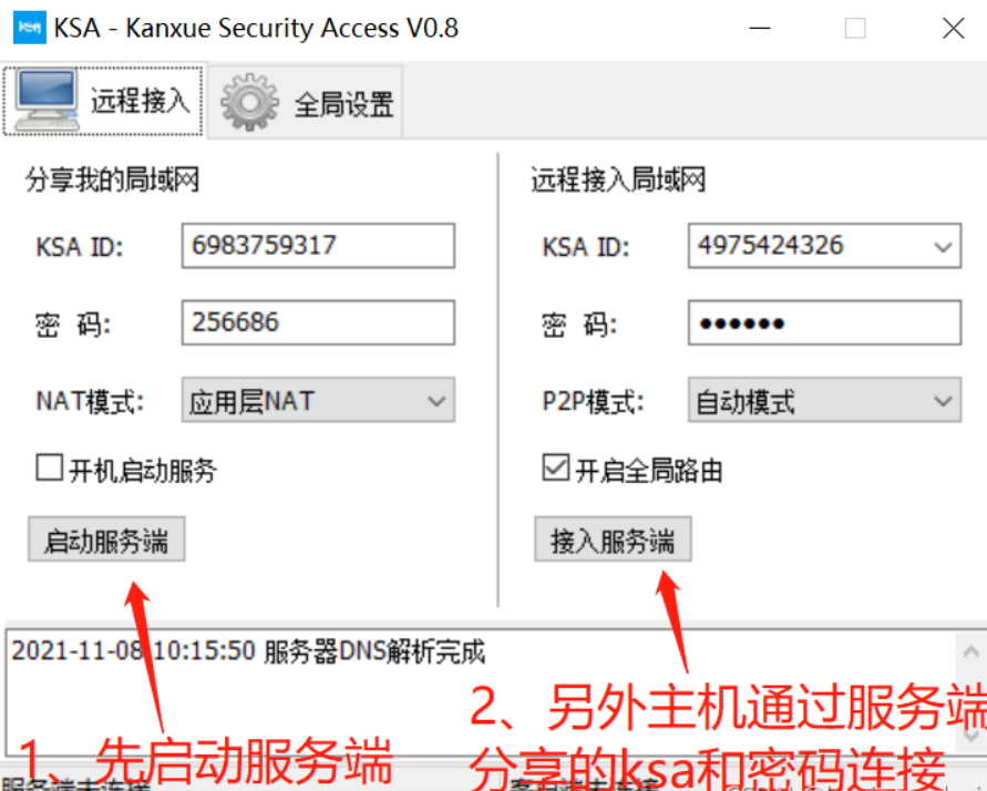 内网隧道搭建ksa工具-端对端-无需公网VPS做流量转发-UM新媒体-自媒体短视频运营平台